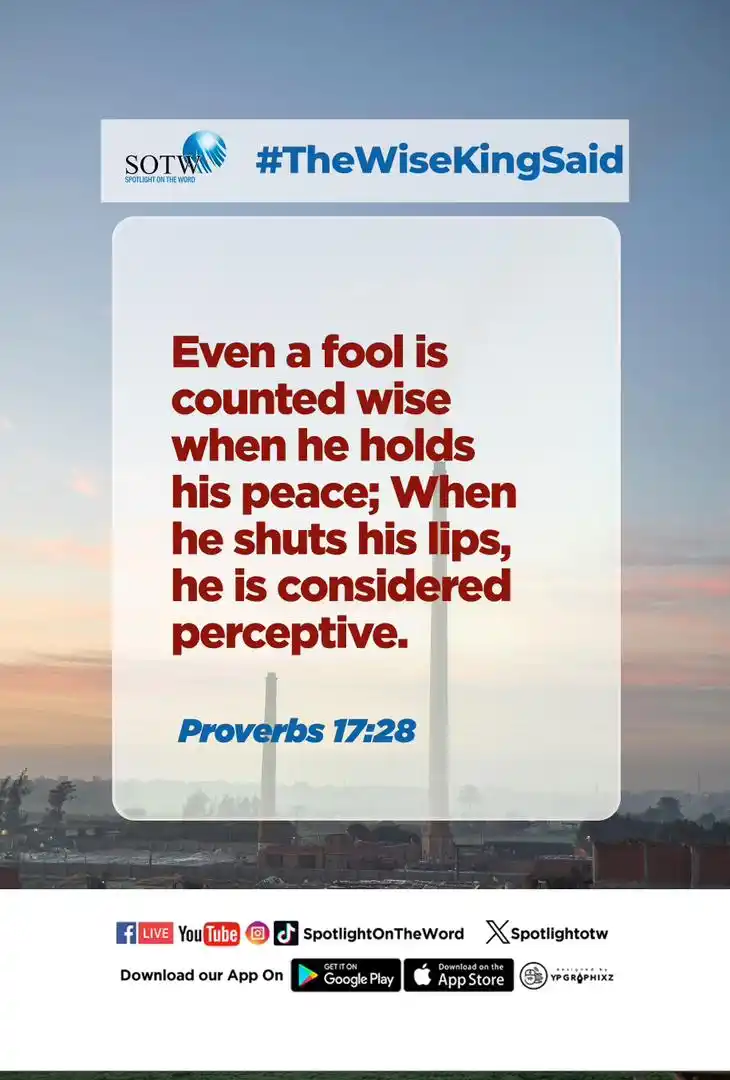 Image from Spotlight On The Word 📚📖🌎: Good day Fam ☺️🙏🏿 Let’s not forget that God has got our backs 🙏🏿...