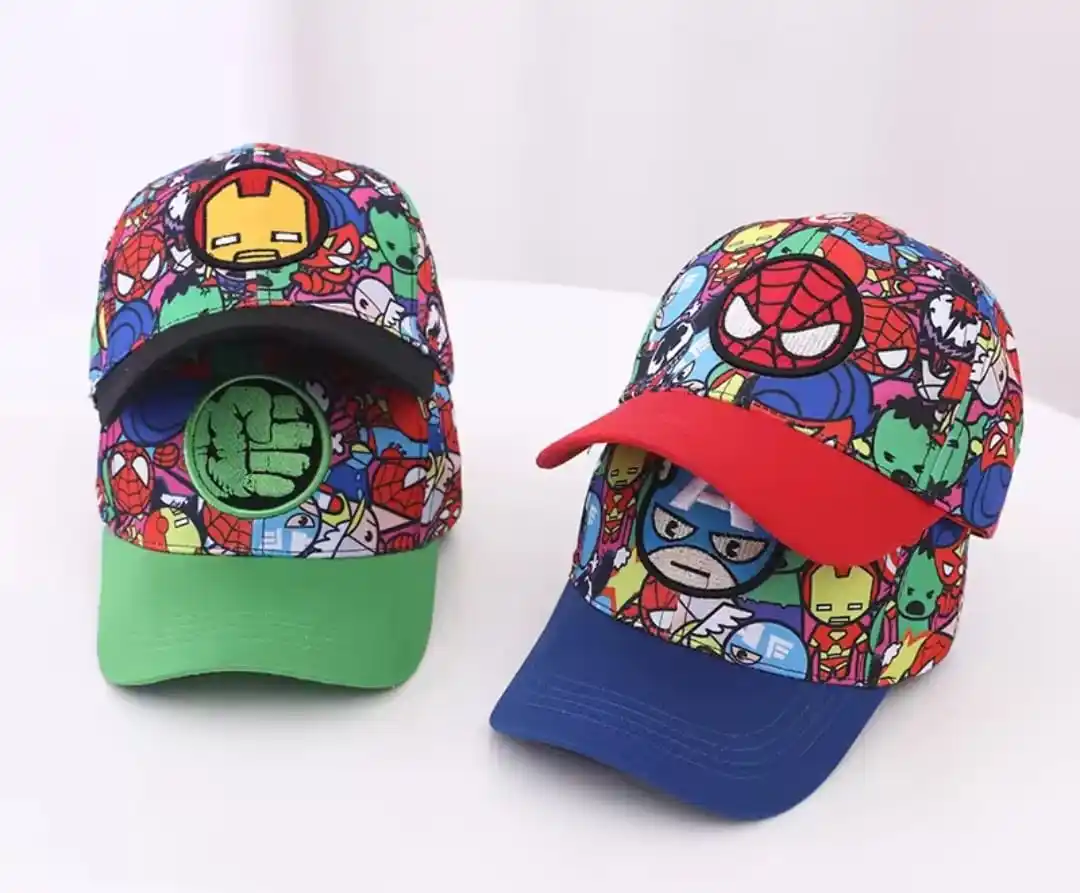Image from Súper Ofertas Peques: 🦸🏽♂️ Gorras de superhéroes para peques. Chulísimas y alegres. ✅ Des...