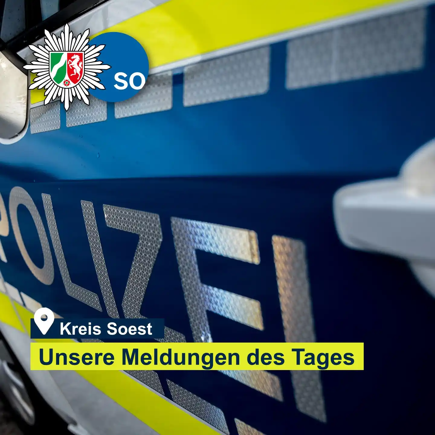 Image from Polizei NRW Kreis Soest: *Guten Morgen in den Kreis Soest* 👋 Unser Update zum Start in eine ...