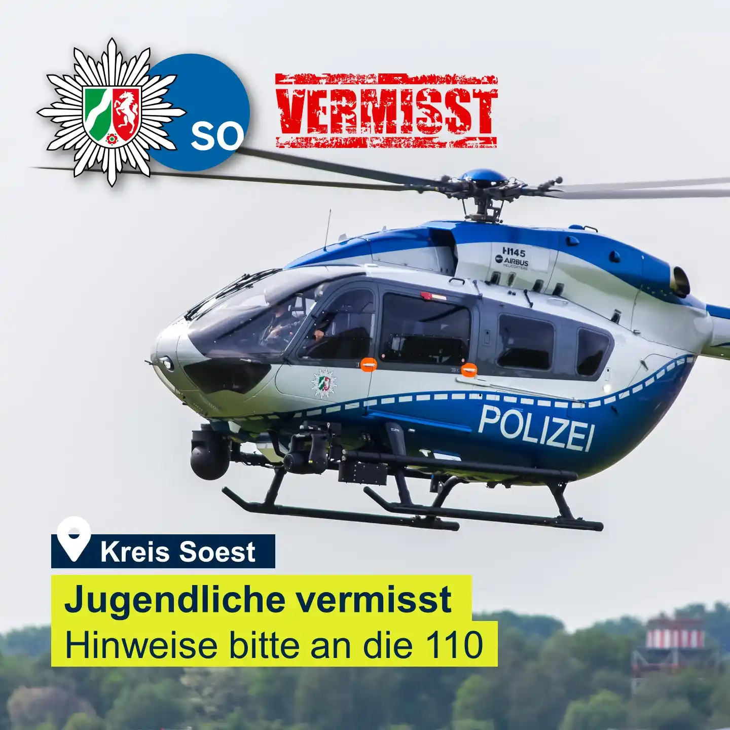Image from Polizei NRW Kreis Soest: *Guten Tag in den Kreis Soest.* Wir bitten um Mithilfe bei der Suche...