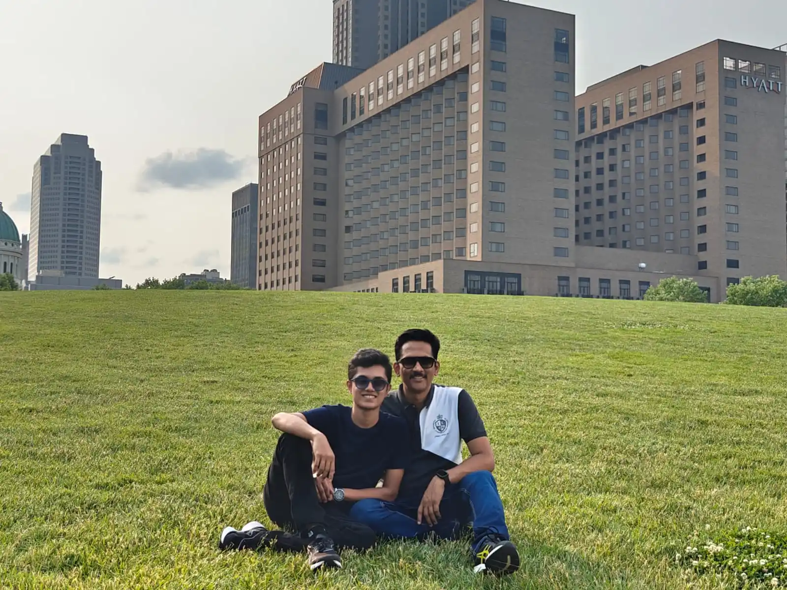 Image from Rahul Vellal: Had a wonderful day exploring St. Louis and admiring the stunning Gate...