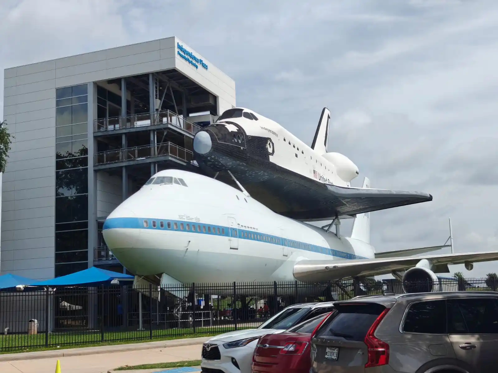 Image from Rahul Vellal: Had an amazing time exploring the NASA Space Center in Houston! Despit...