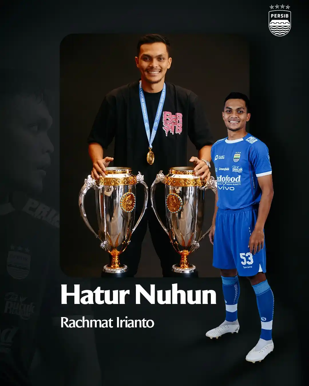 Image from PERSIB: Hatur Nuhun Rachmat Irianto https://persib.co.id/article-details/hatur...