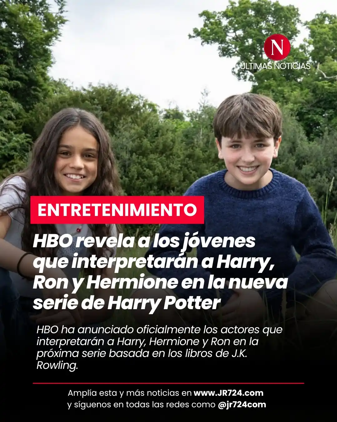 Image from Noti724 | Últimas noticias: 🧙♂️HBO presenta a los nuevos protagonistas de la serie de Harry Pott...