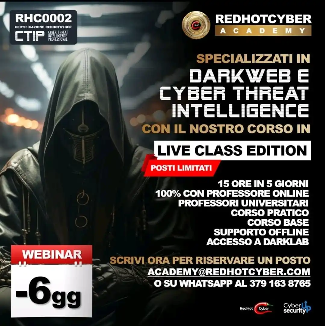 Image from Red Hot Cyber: https://www.linkedin.com/posts/redhotcyber_redhotcyber-formazione-form...