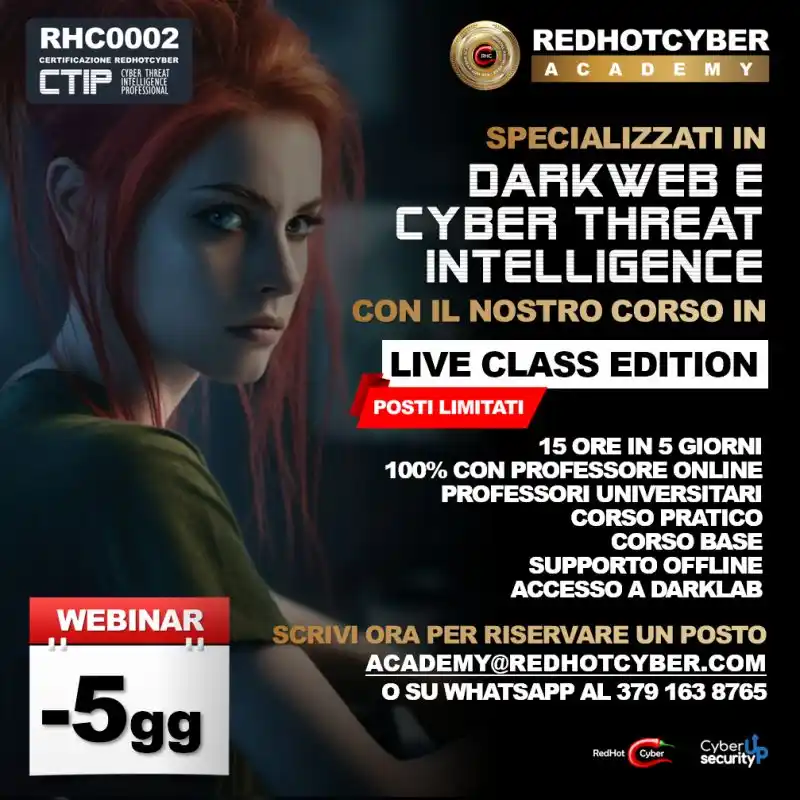 Image from Red Hot Cyber: https://www.linkedin.com/posts/redhotcyber_redhotcyber-formazione-form...