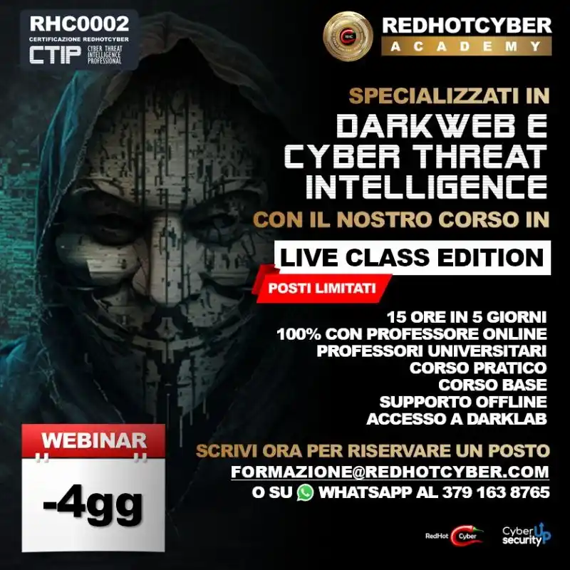 Image from Red Hot Cyber: https://www.linkedin.com/posts/redhotcyber_redhotcyber-formazione-form...