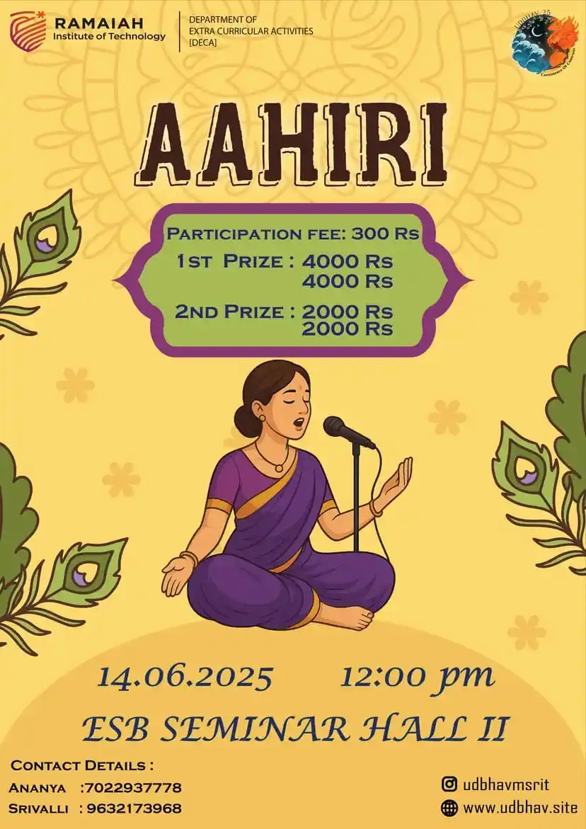 Ramaiah Institute Of Technology post