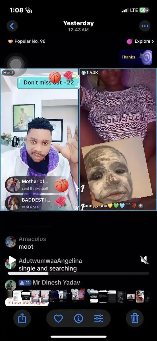 Image from Nsem Fie Tv: Is this what is happening on TikTok? Watch here👇 https://t.me/nsemf...