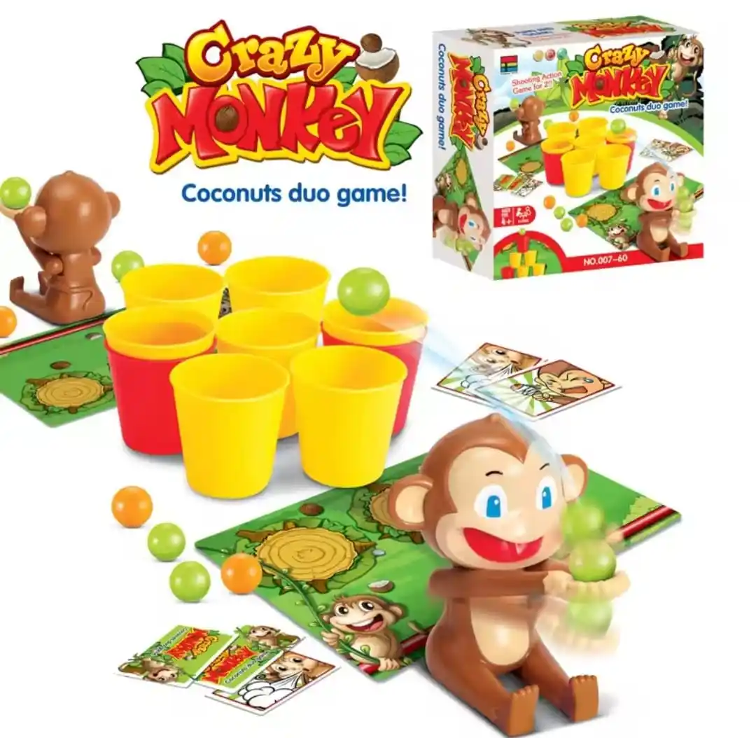 Image from Súper Ofertas Peques: 🐵 Juego divertido de competición para dos participantes. A ver qué mo...