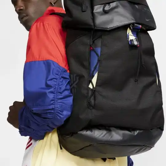 Image from Manucho Sportswear Accessories: Nike Kyrie Irving Backpack Kes 3,500 Cinch and buckle closure for the...