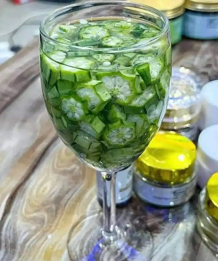 Image from NUTRITIONIST HENRY: *Okra Water And Sleep‼️*  Calcium is a mineral that supports melatonin...
