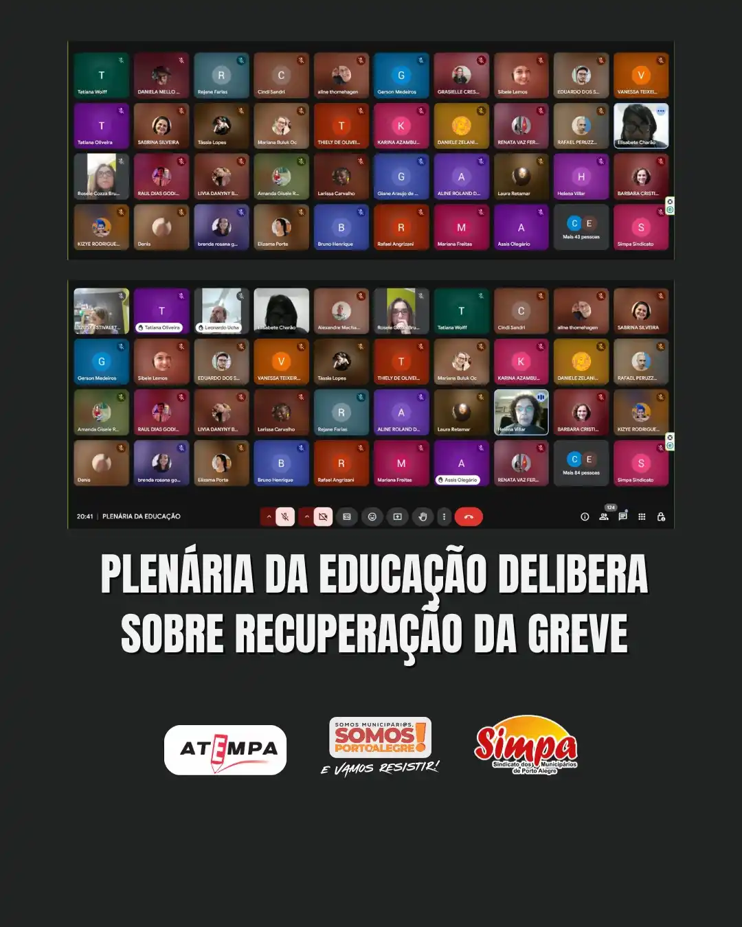 Image from 📣 Canal de Notícias SIMPA: *🗣️📢 PLENÁRIA DA EDUCAÇÃO APROVA NOVA PROPOSTA DE RECUPERAÇÃO DOS DI...