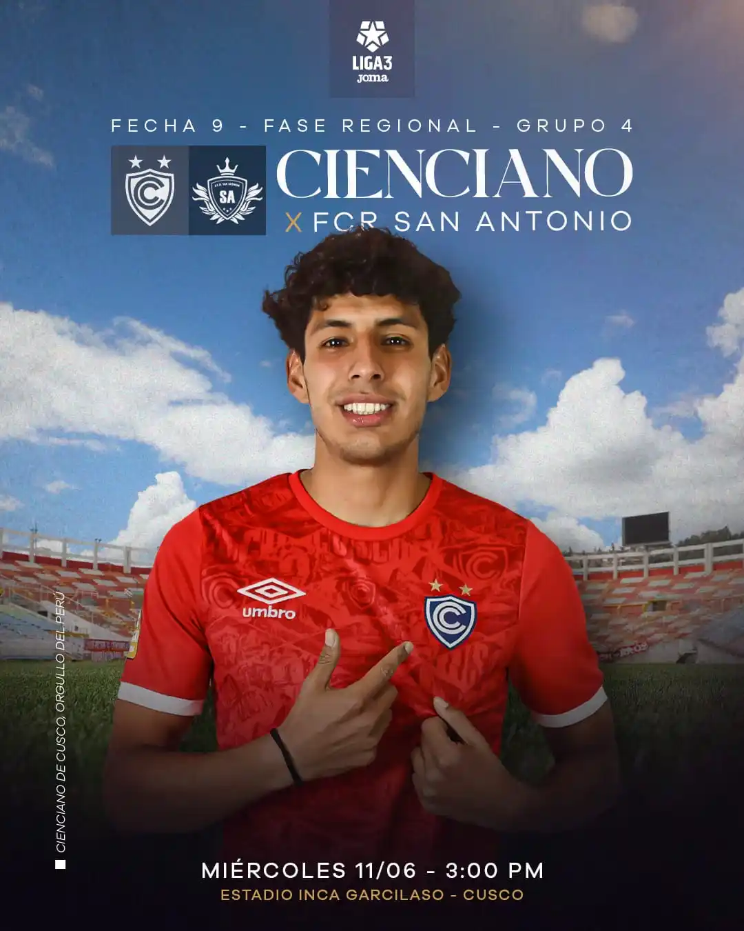 Image from Club Cienciano: ๐ฃโฝ ยก๐ฆ๐๐๐จ๐๐๐ก๐ง๐ ๐ฃ๐๐ฅ๐ง๐๐๐ข! - ๐๐๐๐๐ฏ ๐ FCR San Anton...