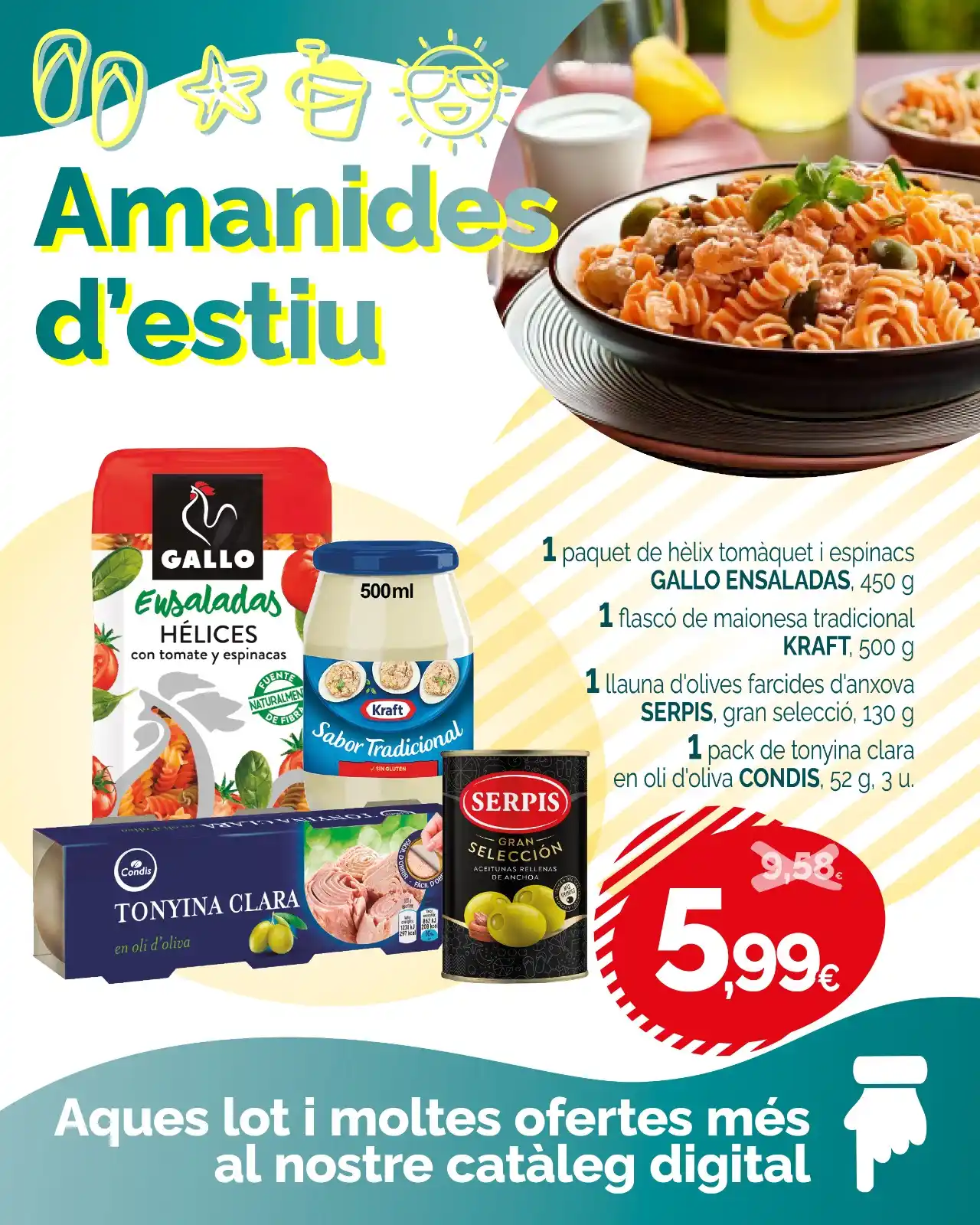 Image from Condis Supermercats: 🥗 Som fans de les *amanides d'estiu* 🥗 I tu, ets dels qui es passa ...