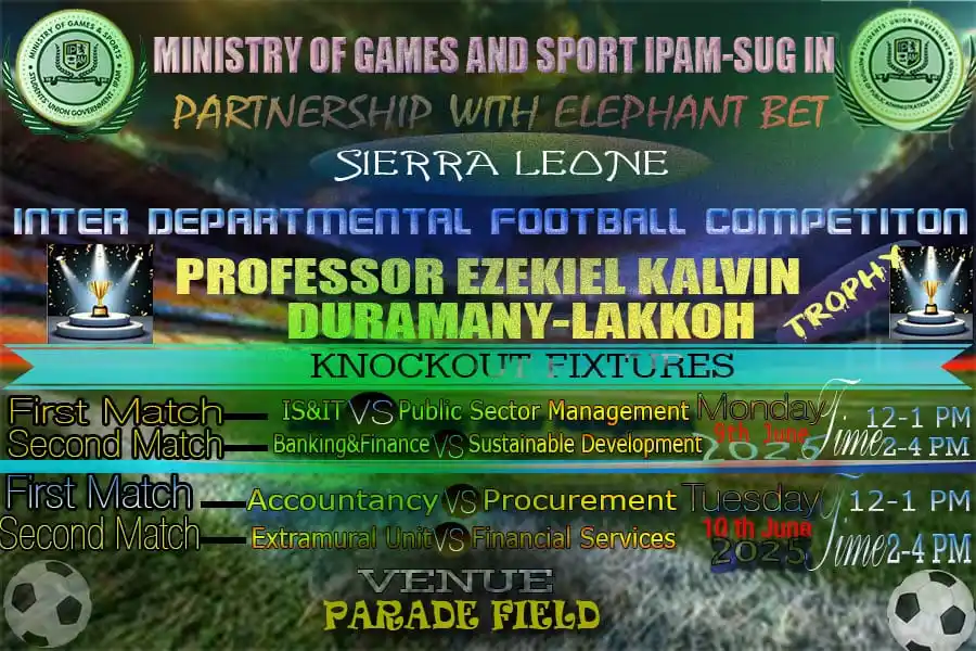 Image from Ministry Of Information And Communications 2023/2024.: STUDENTS' UNION GOVERNMENT IPAM-USL OFFICIAL NOTICE!!! Inter-Depar...
