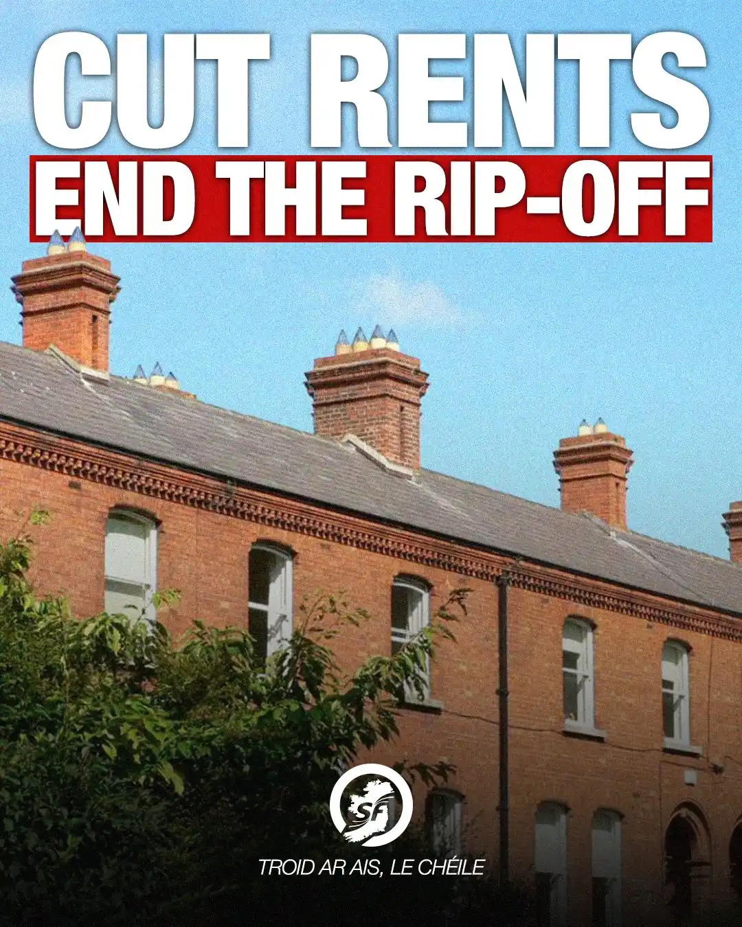 Image from Sinn Féin : 🏠 The government’s new plan? A green light to increase rip-off rents ...