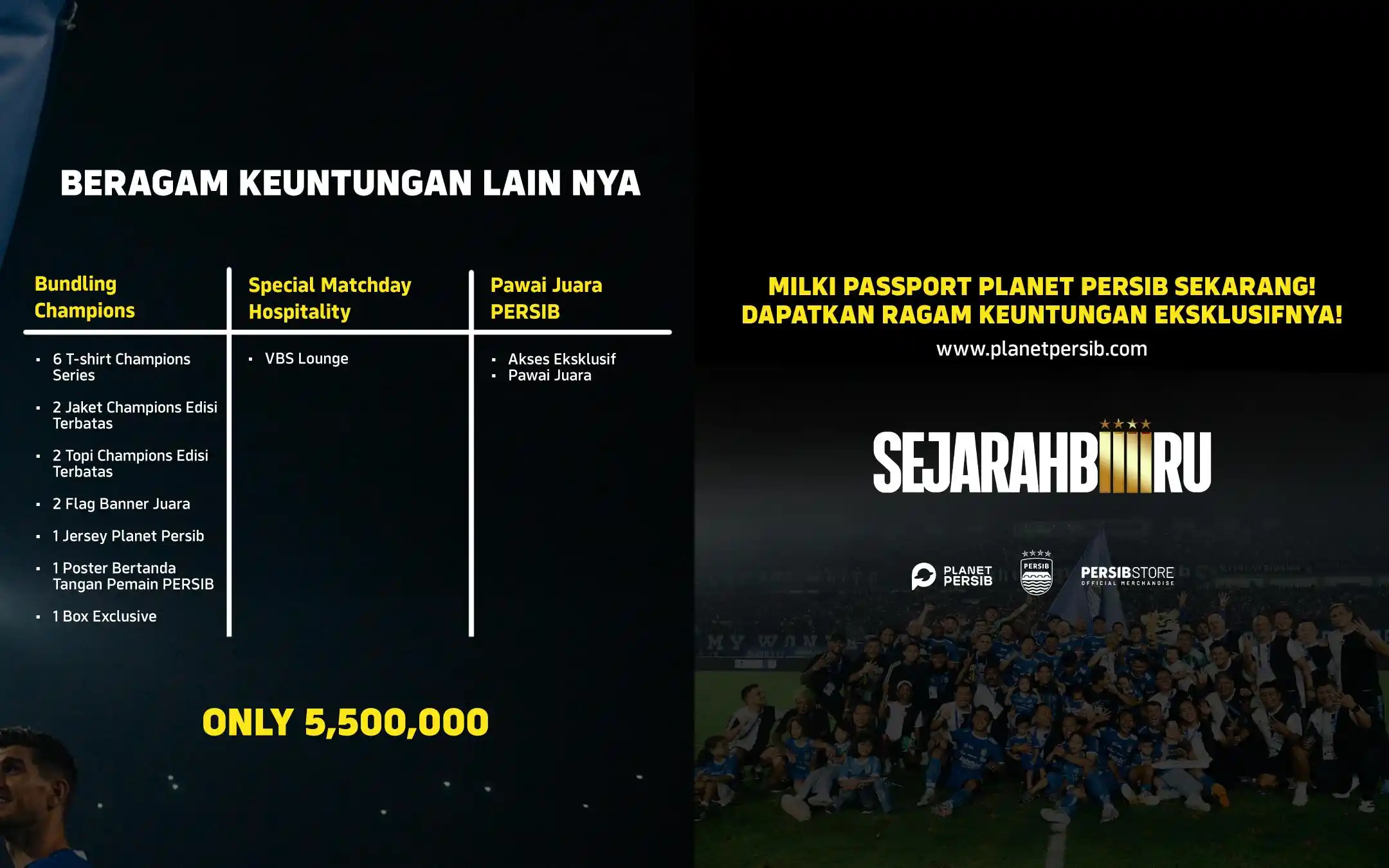 Image from PERSIB: Tingginya antusiasme dari Bobotoh, Promo Spesial back to back <a class...