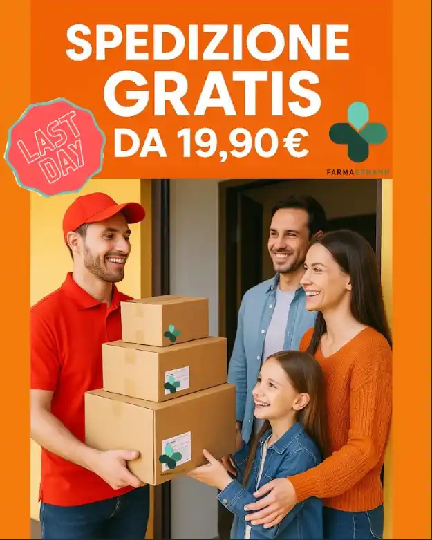 Image from FarmaErmann Farmacia Online: ULTIMO GIORNO!!! SPEDIZIONE GRATIS DA 19.90€ Scegli tra più di 50.000...
