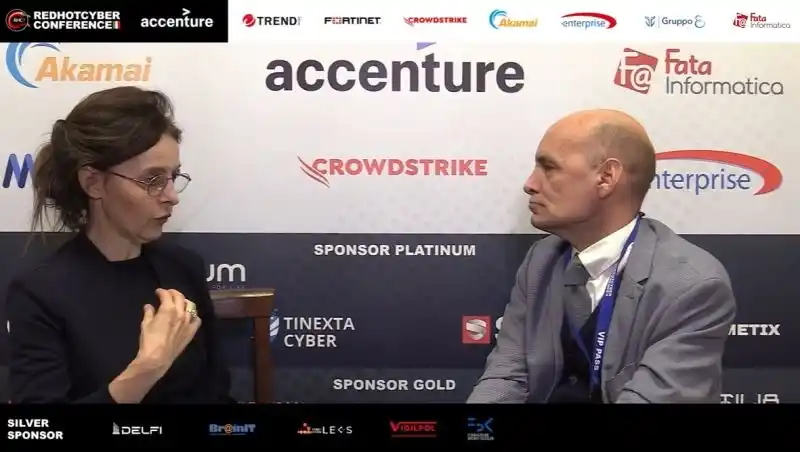 Image from Red Hot Cyber: Video intervista condotta da Olivia Terragni di Red Hot Cyber, a *Paol...