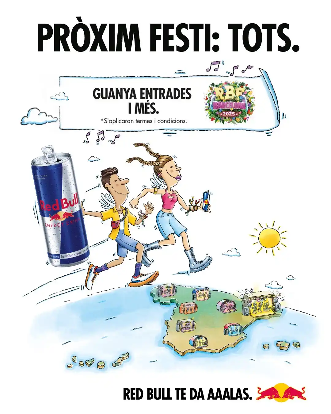 Image from Condis Supermercats: 🌊 Viu el *Reggaeton Beach Festival* amb Red Bull 🌊 Guanya un *accés...