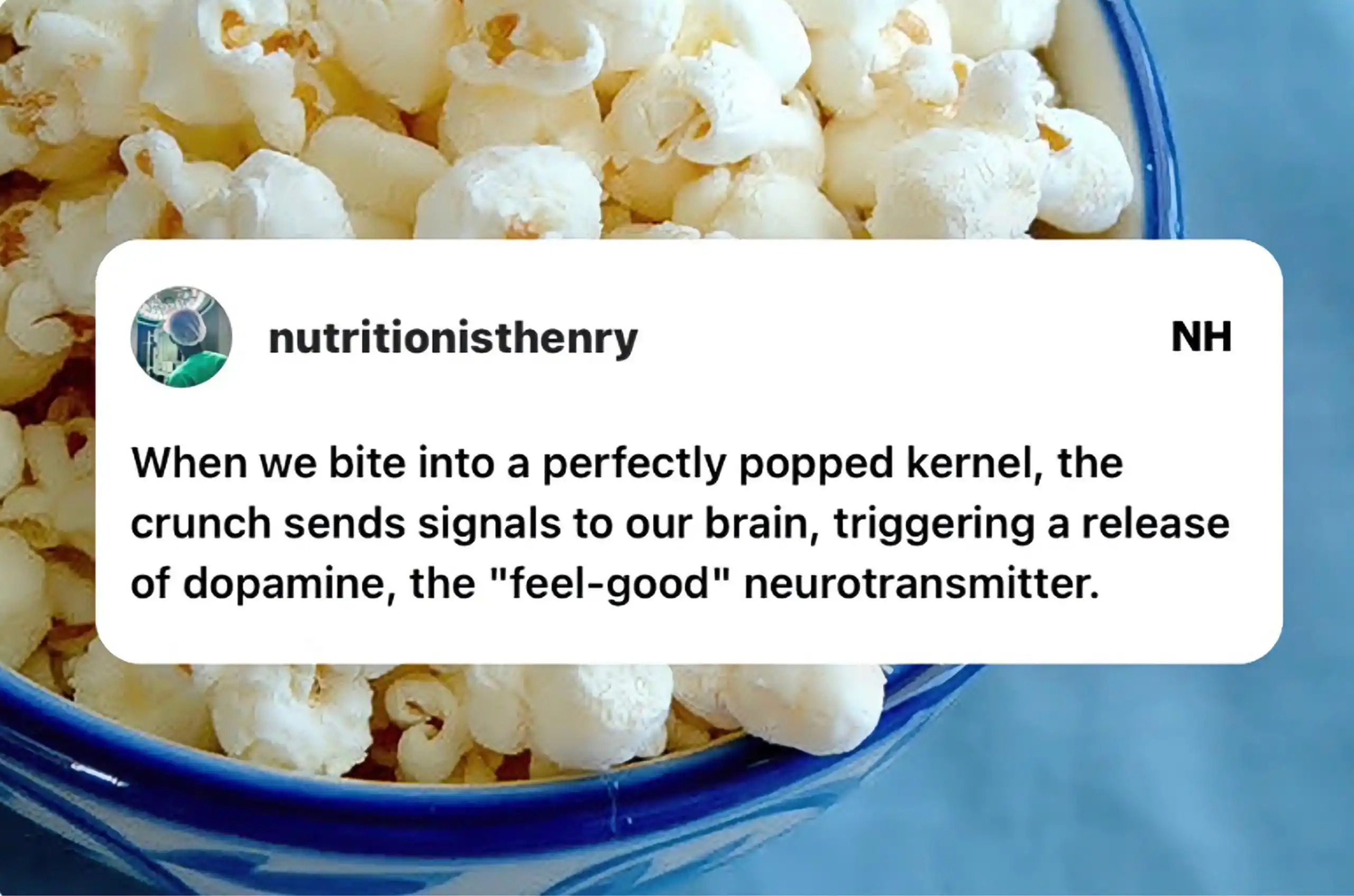 Image from NUTRITIONIST HENRY: Which snack are having this evening? Did you know popcorns are mind r...