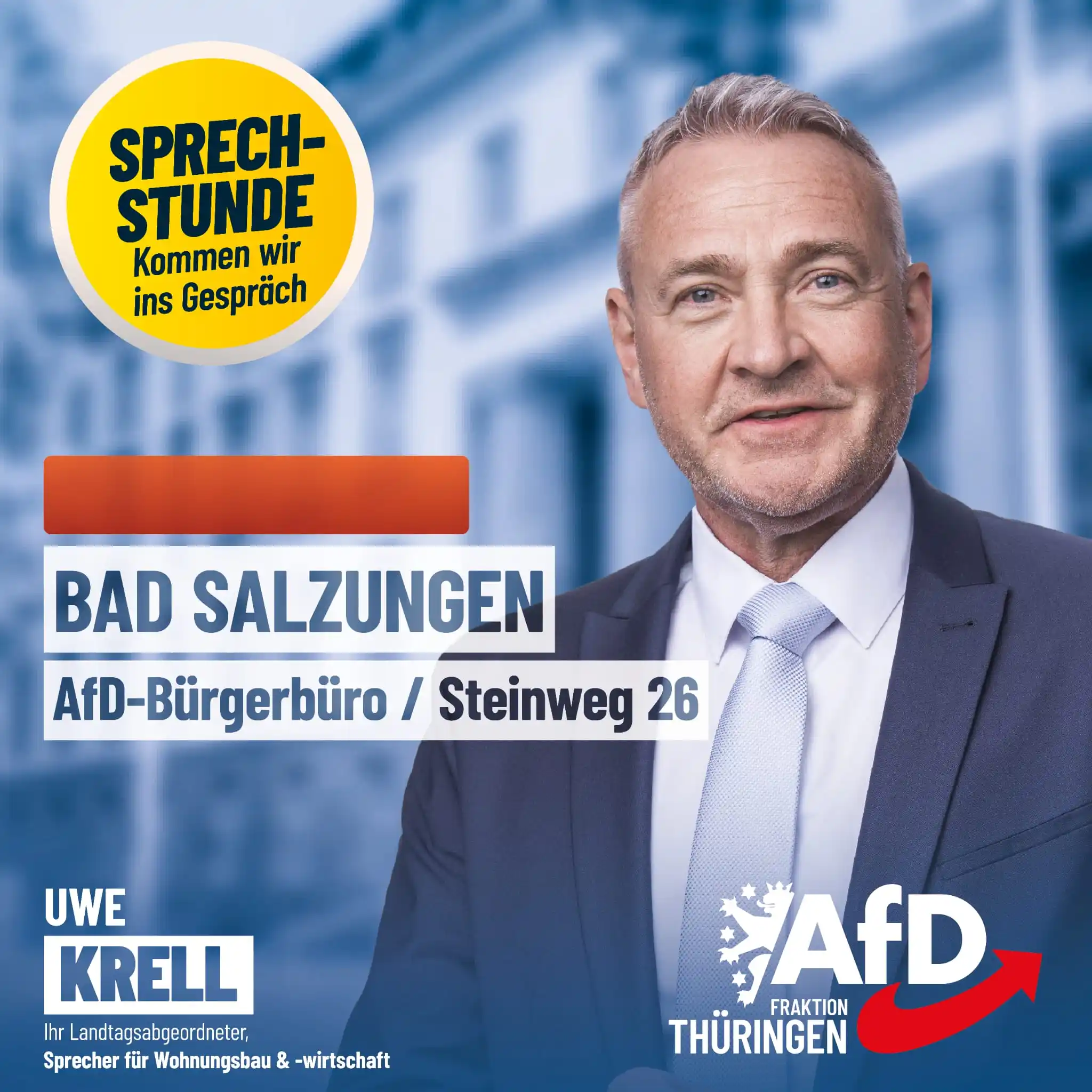 Image from AfD Kreisverband Westthüringen: Wir für Thüringen - jetzt erst recht! 👍💙 Meine Woche im Rückblick -...