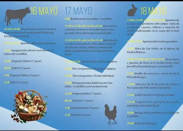 Image from Ayuntamiento de Castrillón: 🐮🐮🐮 Ya están disponibles los programas físicos de la XXIX Feria Com...