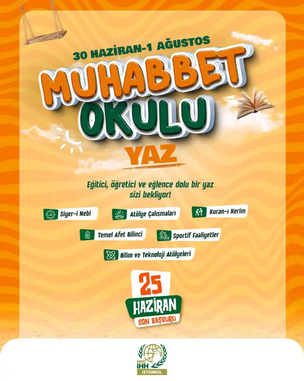 Image from İstanbul Genç İHH: Yaz Muhabbet Okulu Başlıyor! 🚀 Eğitici, öğretici ve eğlence dolu bir...