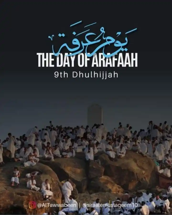 Image from Islamic Journey: یوم عرفہ: وہ دن جب آسمان کے دروازے کھلے ہوتے ہیں، اور اللہ کی رحمت بر...