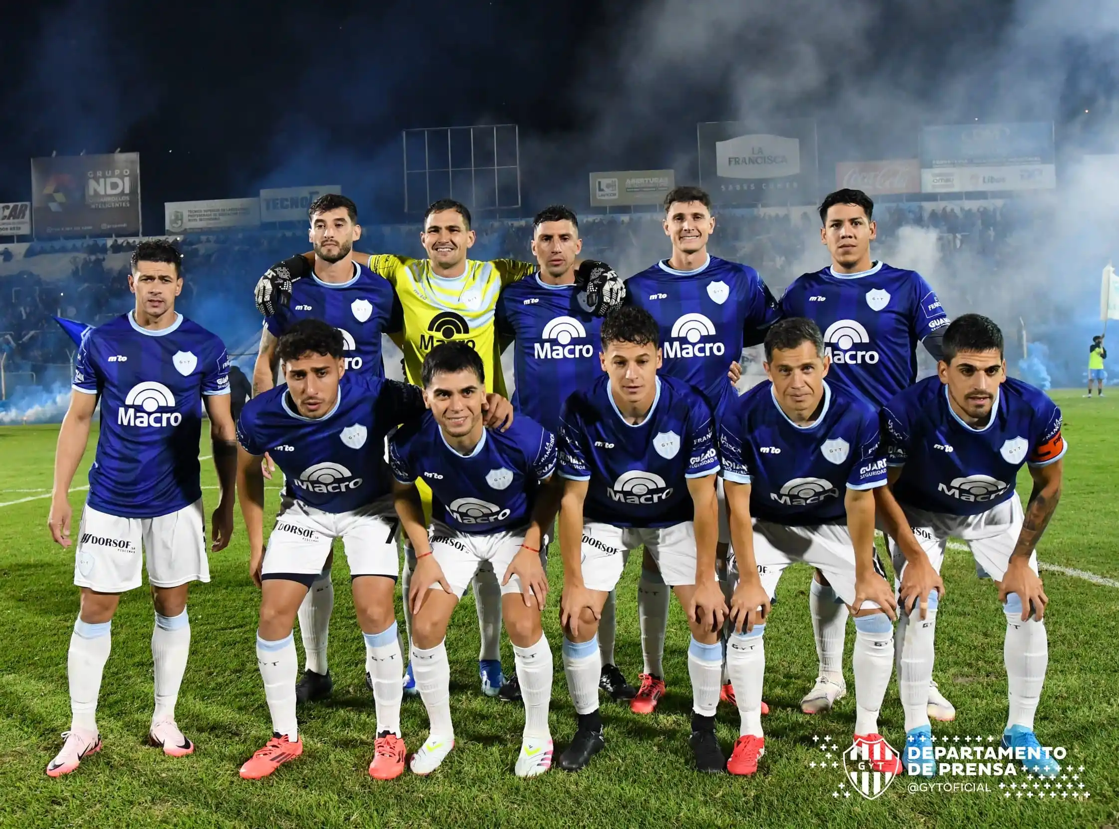 Image from Club de Gimnasia y Tiro de Salta: ⏱️ 32' PT. <a class="text-blue-500 hover:underline cursor-pointer" hre...