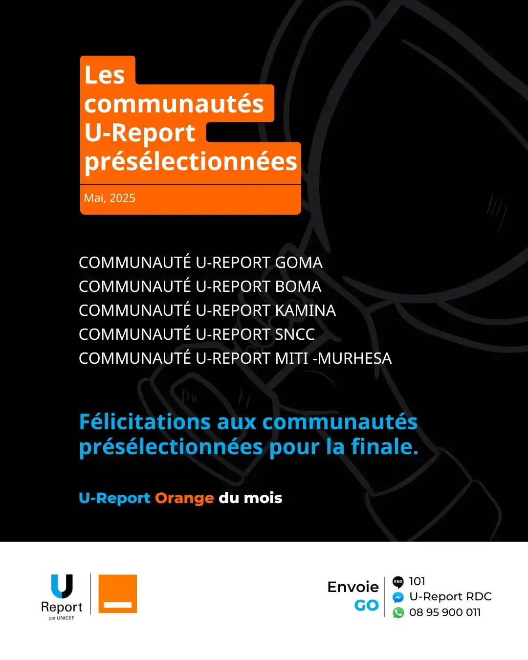 U-Report RDC post