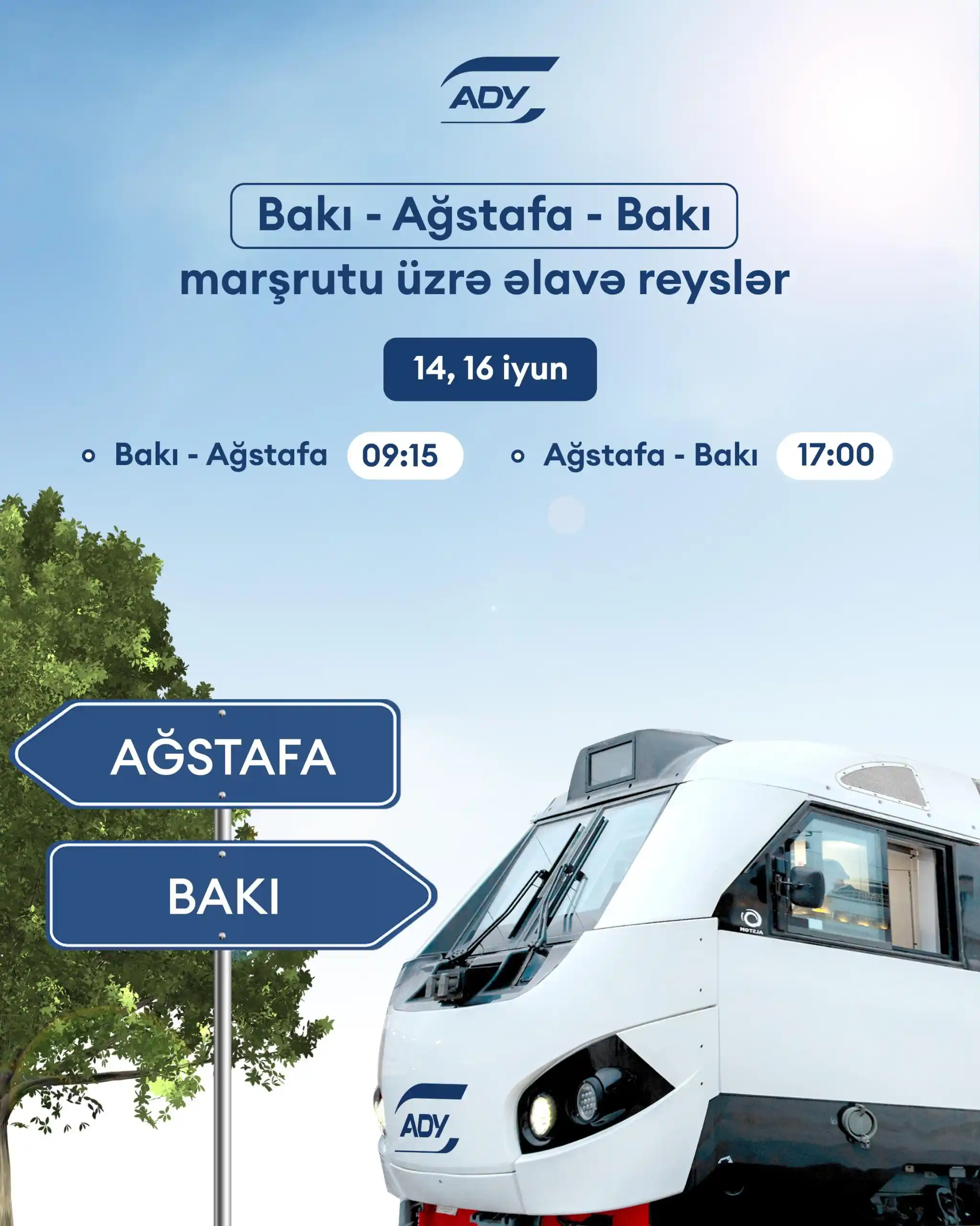 Azərbaycan Dəmir Yolları - ADY post