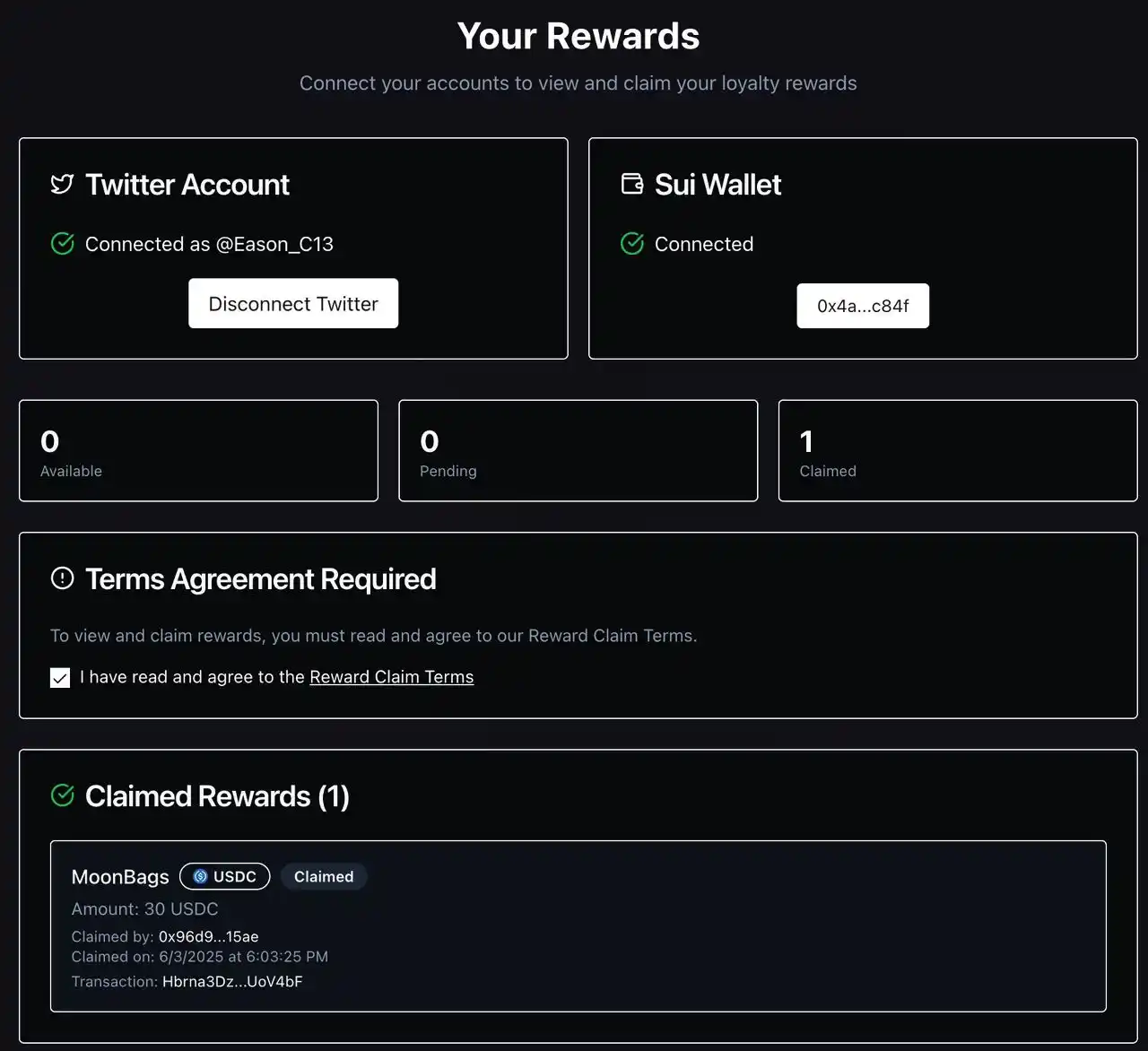 Image from Web3 Alphas 🤴 : 🎁 @GiveRep Loyalty Program users can now go to the following link to ...