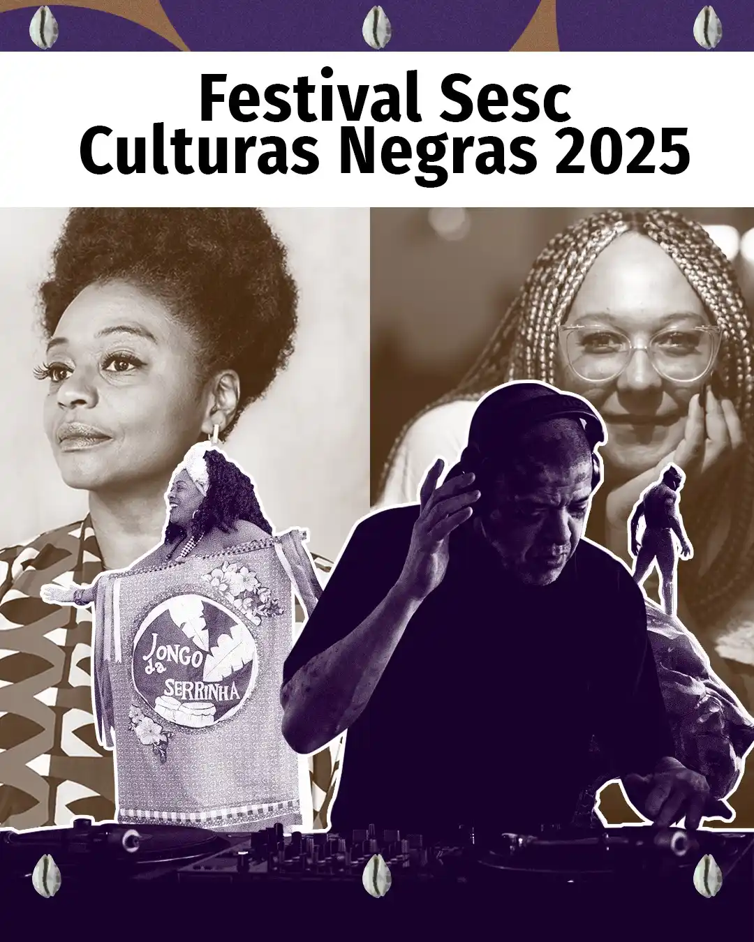 Image from Alma Preta Jornalismo: Até o dia 15 de junho acontece o Festival Sesc Culturas Negras em vári...