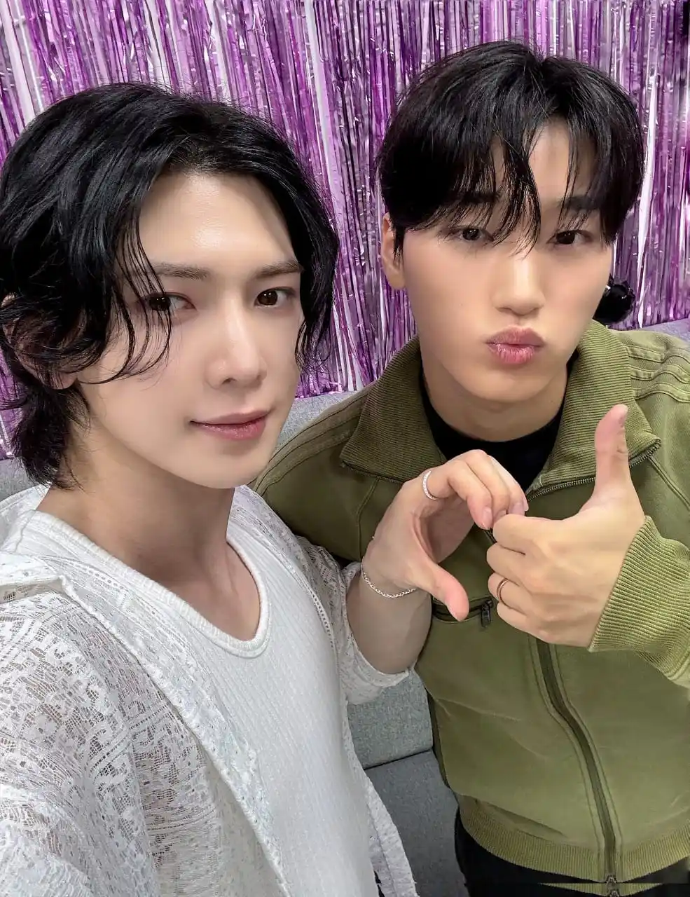 Image from 𝟖 𝐌𝐀𝐊𝐄𝐒 𝟏 𝐓𝐄𝐀𝐌 | ATEEZ UPDATES: *{ATEEZ} 🕊️ Twitter/X Post update 𓃠*  [📷] KBS Kpop <a class="text-b...