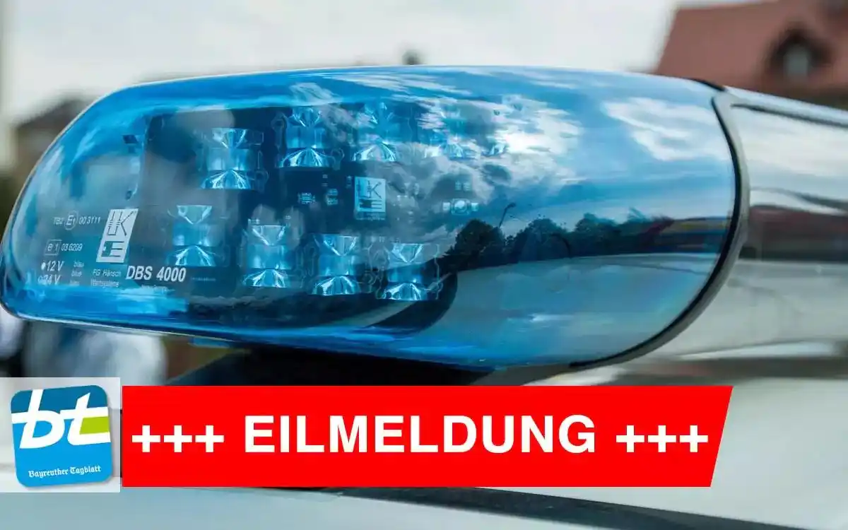 Image from Bayreuther Tagblatt : Auf der Staatsstraße zwischen Naila und Lichtenberg auf Höhe Zaubach b...