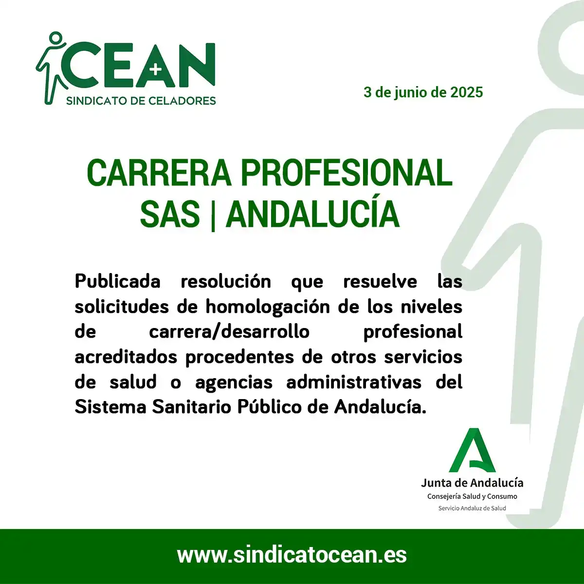 Sindicato De Celadores CEAN post