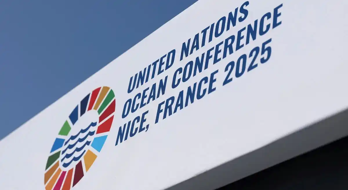 Image from RTP Notícias : *Conferência dos Oceanos. Apesar da ausência, Estados Unidos continuam...