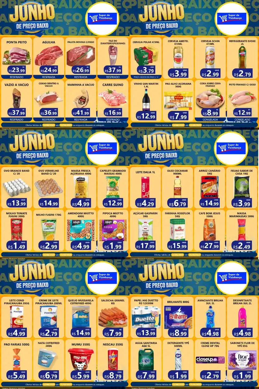 Image from Portal da Folha de Canela: *Confira as ofertas do Super da Vizinhança!* _Comprou, Curtiu, Econom...