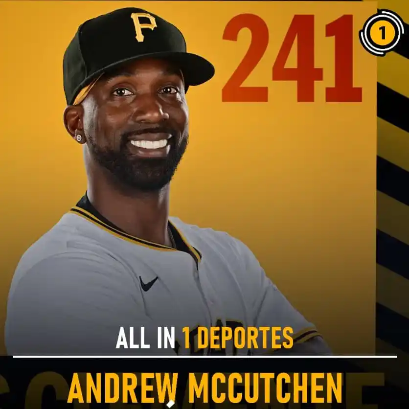 Image from ⚽⚾ DEPORTES 🏀🏐: *📜 El veterano Andrew McCutchen sigue escribiendo historia en Pittsbu...