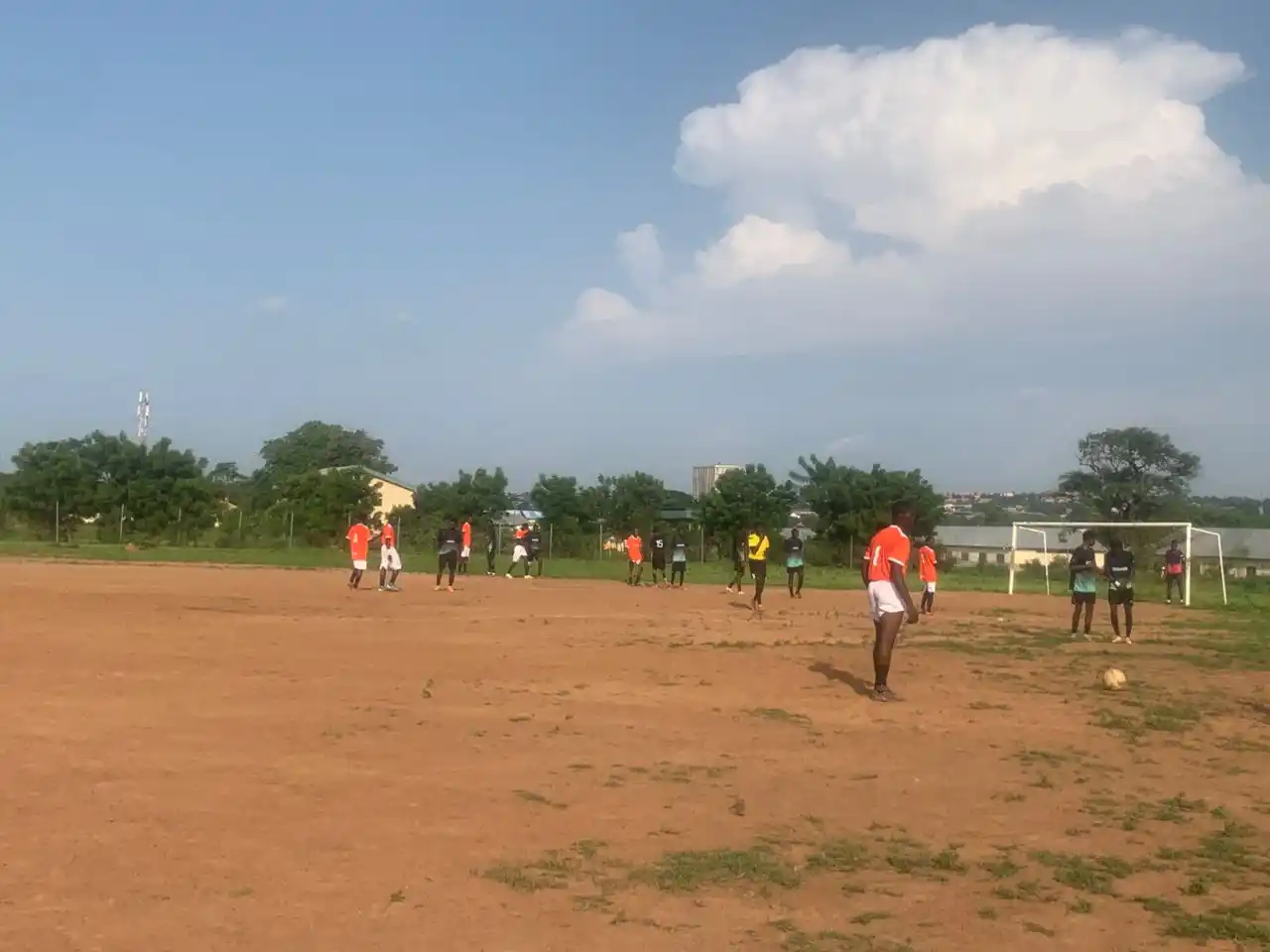 Image from Kwarapoly sports channel : FULL TIME  SLT 0-2 Mass Communication   Mass communication qualified i...