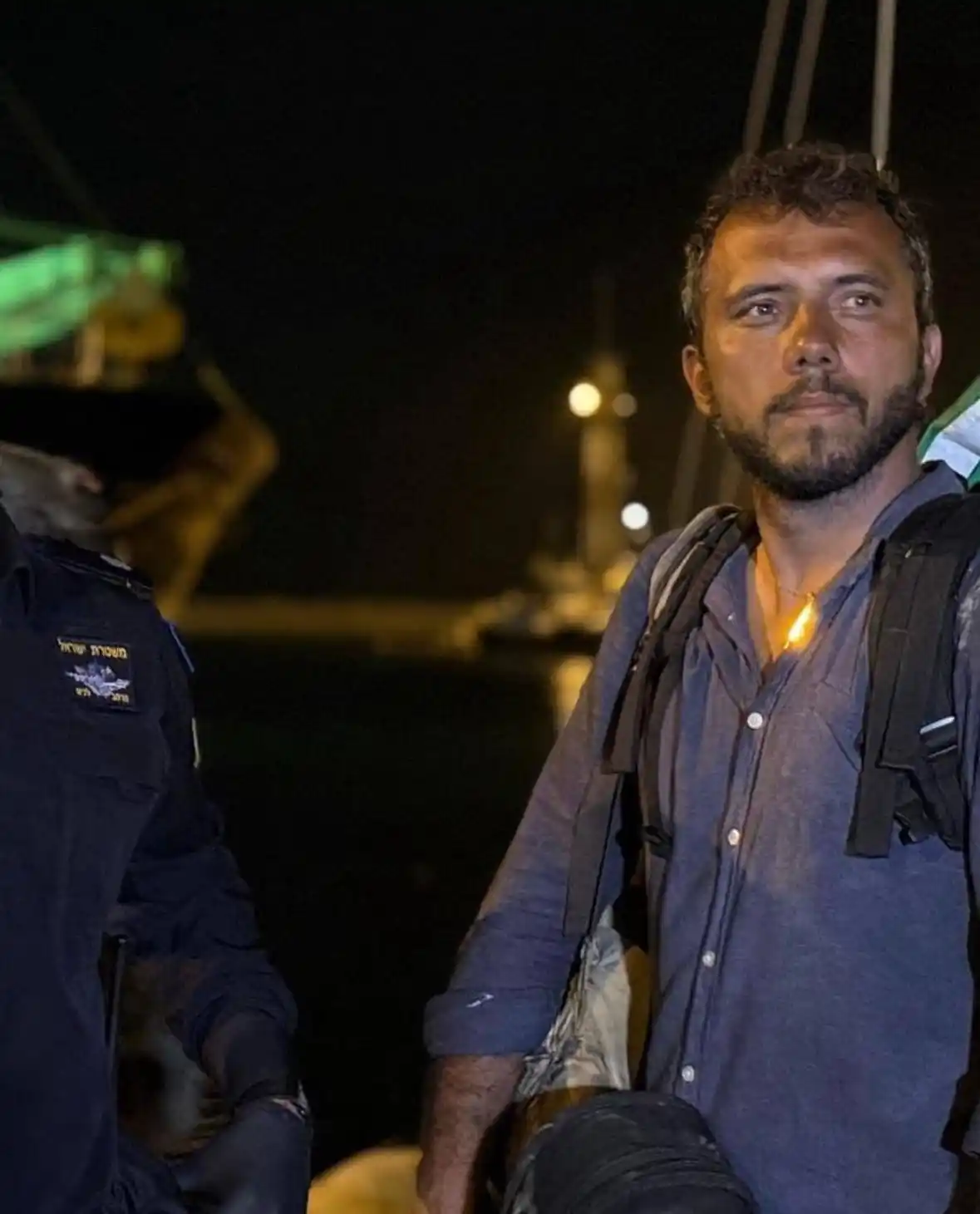 Image from Mavi Marmara Derneği: Gazze Özgürlük Filosu Koalisyonu: “Az önce 11 aktivist ve 1 El Cezire...