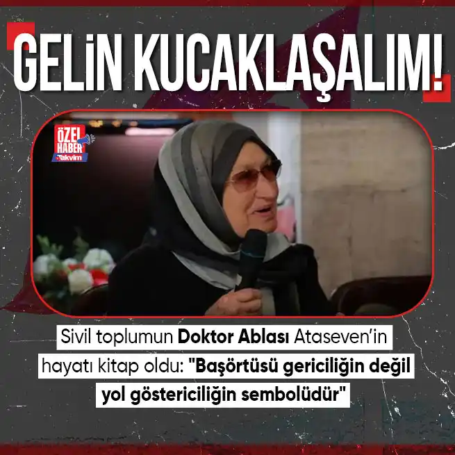 Image from Takvim: GELİN KUCAKLAŞALIM 📌Sivil toplumun Doktor Ablası Gülsen Ataseven’in ...