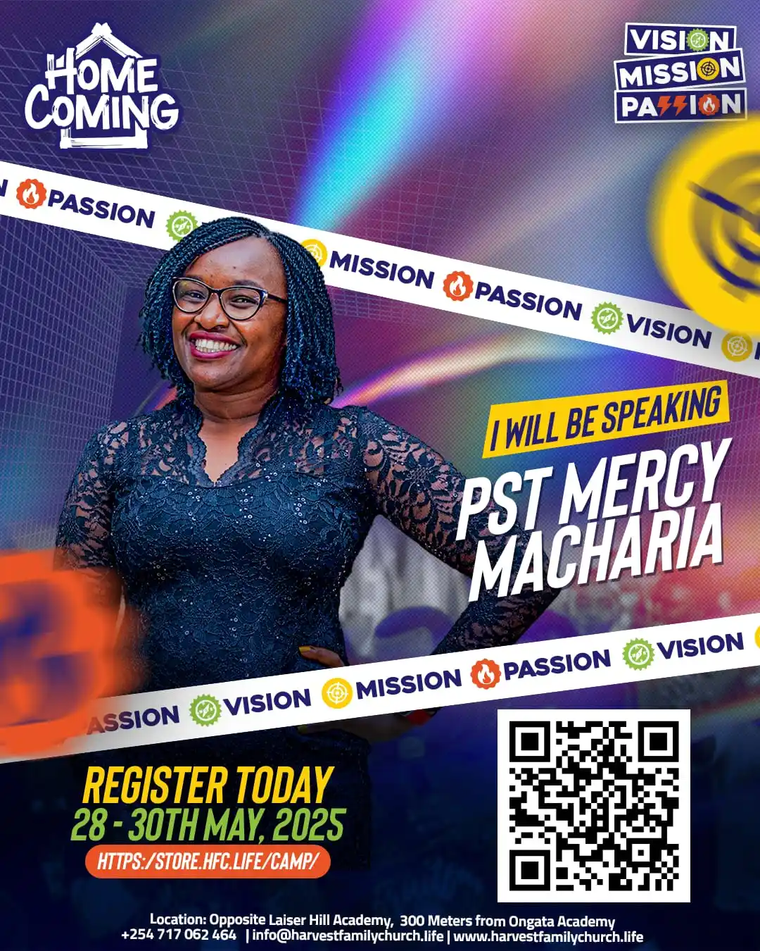 Image from JIMMY MACHARIA OFFICIAL📣: Get ready for an unforgettable encounter with Pst. Mercy Macharia at <...
