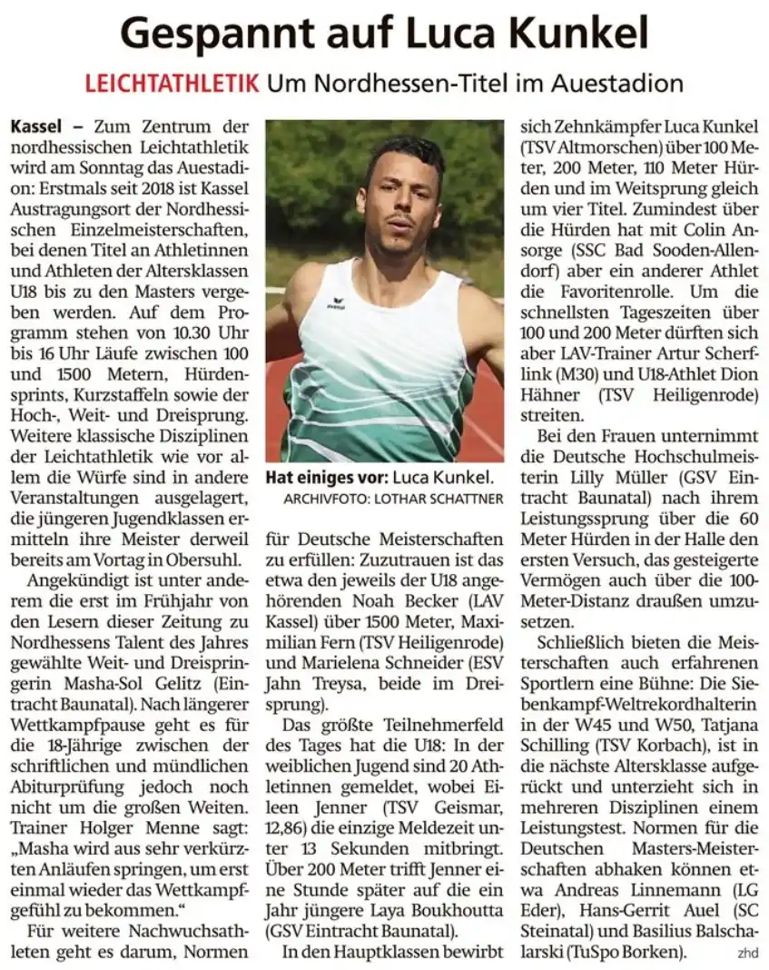 TSV Altmorschen post