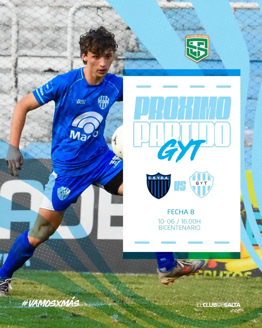 Image from Club de Gimnasia y Tiro de Salta: Hoy juegan los pibes. El Albo visita a <a class="text-blue-500 hover:u...