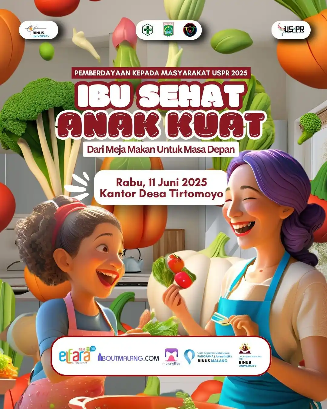 Image from AboutMalang.com News Update: 🌾🍅 IBU SEHAT, ANAK KUAT: Dari Meja Makan untuk Masa Depan! 🥕🥛 Per...