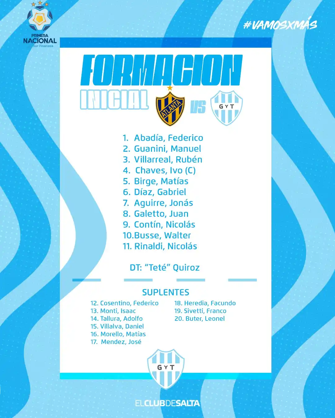 Image from Club de Gimnasia y Tiro de Salta: <a class="text-blue-500 hover:underline cursor-pointer" href="/hashtag...