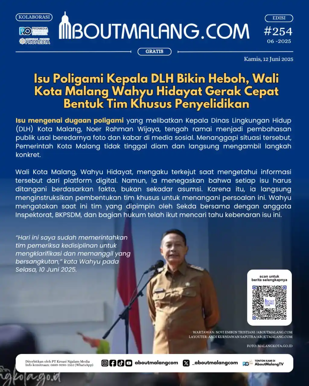 Image from AboutMalang.com News Update: KORAN SIBER AboutMalang.com | EDISI <a class="text-blue-500 hover:unde...